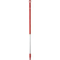 Handle, Broom/Scraper/Squeegee, Red, Standard, 51" L Dufferin Supply