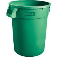 Waste Container, Polyethylene, 32 US gal. Dufferin Supply