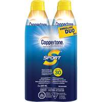 Sport<sup>®</sup> Water Resistant Sunscreen, SPF 30, Aerosol JM039 | Dufferin Supply