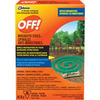 OFF! Mosquito Repellent Coils, DEET Free, Coil, 84.56 g JM284 | Dufferin Supply