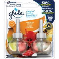 Glade&reg; PlugIns&reg; Scented Oil Refills, Hawaiian Breeze&reg;, Cartridge Dufferin Supply
