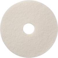 Floor Pads, 12", Polish, White Dufferin Supply