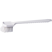 Long Handle Pot Brush, 20" L, Polypropylene Bristles, White Dufferin Supply