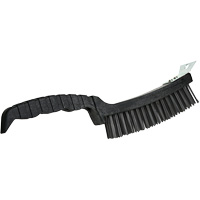 Brosse, Acier, 4 x 17 rangs de fils, Longueur 12" Dufferin Supply