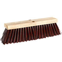 Barn & Street Push Broom, 16", X-Coarse, Polypropylene Bristles Dufferin Supply