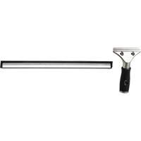 Window Squeegee with Handle, 14", Rubber, Stainless Steel Frame Dufferin Supply