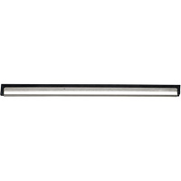 Window Squeegee Channel and Rubber, 18", Rubber, Stainless Steel Frame Dufferin Supply