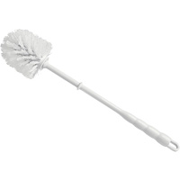 Bowl Brush, 15-1/2" L, Polypropylene Bristles, Red/White Dufferin Supply