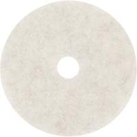 Tampon de m&eacute;lange naturel, 17", Brunissage, Blanc Dufferin Supply