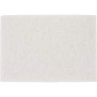 Tampon pour planchers TopLine Speed, 14" x 20", Lustrage/Nettoyage/Polissage, Blanc Dufferin Supply