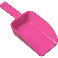Small Hand Scoop, Plastic, Pink, 32 oz. Dufferin Supply