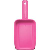 Small Hand Scoop, Plastic, Pink, 32 oz. Dufferin Supply