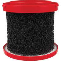 Filtre pour aspirateur de liquides, Mousse, Pour 1,6 - 2,5 gal. US Dufferin Supply