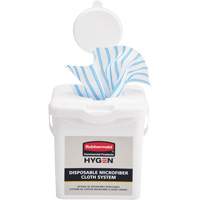 Microfibre Cloth Charging Bucket, White Dufferin Supply