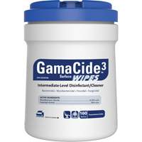 D&eacute;sinfectant pour surfaces multiples GermiCide3, 160 lingettes Dufferin Supply