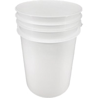 Heavy-Duty Pail, Plastic, 6 gal. Dufferin Supply