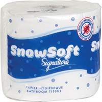 Snow Soft Premium Toilet Paper, 2 Ply, 600 Sheets/Roll, 145' Length, White Dufferin Supply