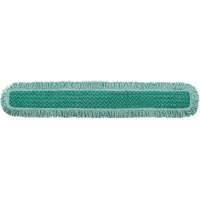 Tampon avec frange pour vadrouille &agrave; &eacute;pousseter Hygen, Style Boucles et crochets, Microfibre, 52" lo x 9" la Dufferin Supply