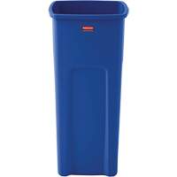 Untouchable&reg; Square Recycling Container, Bulk, Plastic, 23 US gal. Dufferin Supply