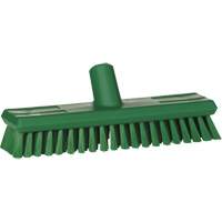 Brosse &agrave; circulation d'eau, Soies Moyen, Longueur de 11", Vert Dufferin Supply