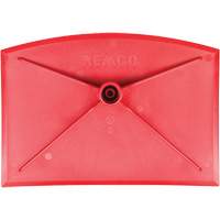 Food Hoe Head, Red, 8" W x 11-1/4" L Dufferin Supply