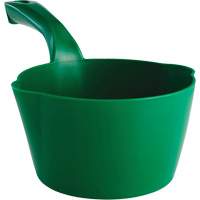 Round Bowl Scoop, Plastic, Green, 32 oz. Dufferin Supply