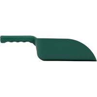 Metal Detectable Hand Scoop, Plastic, Green, 32 oz. Dufferin Supply