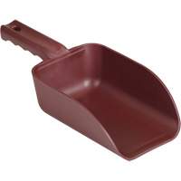 Metal Detectable Hand Scoop, Plastic, Red, 32 oz. Dufferin Supply