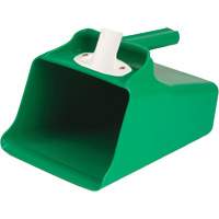Mega Dipper Scoop, Plastic, Green, 128 oz. Dufferin Supply
