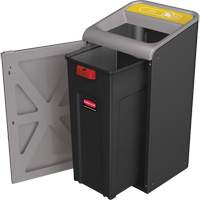 Configure Can Waste Container, Bulk/Curbside/Deskside, Steel, 15 US gal. Dufferin Supply