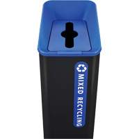 Sustain Mixed Recycling Container, Bulk, Plastic, 15 US gal. Dufferin Supply