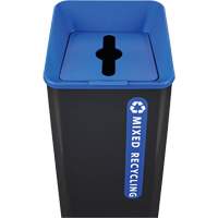 Bac de recyclage mixte Sustain, Vrac, Plastique, 23 gal. US Dufferin Supply