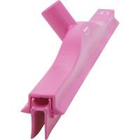 Double Blade Ultra Hygiene Floor Squeegee, 24", Pink Dufferin Supply