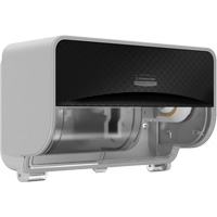 Distributeur de papier hygi&eacute;nique horizontal de rouleaux standards Icon, Multiple Capacit&eacute; du rouleau Dufferin Supply