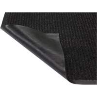 Tapis &agrave; nervures doubles, Essuie-pieds/grattoir, 3' x 5' x 1/4", Charbon Dufferin Supply