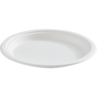 Round Fibre Compostable Plate Dufferin Supply