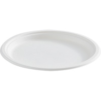 Round Fibre Compostable Plate Dufferin Supply