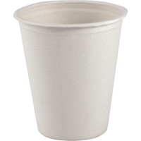 Single Wall Compostable Hot Drink Cup, Paper, 8 oz., White Dufferin Supply