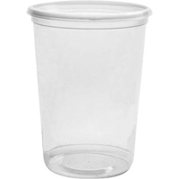 Contenant &agrave; charcuterie transparent sans couvercle Magik 32 oz, Plastique, Ronde Dufferin Supply