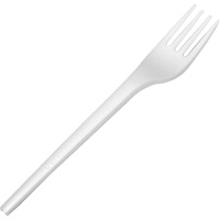 CPLA Compostable Forks JQ133 | Dufferin Supply