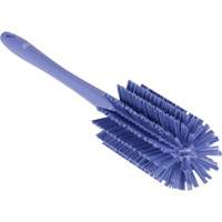 Medium Brush with Handle, Stiff Bristles, 17" Long, Purple JQ189 | Dufferin Supply