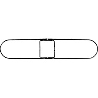 Clipper Dust Mop Frame, 36", Metal Dufferin Supply