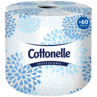 Cottonelle&reg; Professional Toilet Paper, 2 Ply, 451 Sheets/Roll, White Dufferin Supply