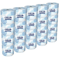 Cottonelle&reg; Professional Toilet Paper, 2 Ply, 451 Sheets/Roll, White Dufferin Supply