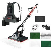 Shock Oscillating Floor Cleaning Machine with Backpack, Cleaner Dufferin Supply