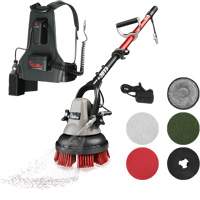 Portable Handheld Scrubber MSJET with Backpack, Polisher/Scrubber Dufferin Supply