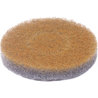 Tampons pour plancher Diamond Twister, Polissage, Jaune Dufferin Supply