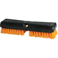 Cleaning Brush, 10" L, Polypropylene Bristles, Black/Red Dufferin Supply