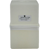 Express Series HEPA Filter, Cartridge, Fits 0.25 US gal. Dufferin Supply