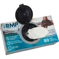 Lingettes nettoyantes extra-larges, 80 lingettes, 8" x 8" Dufferin Supply